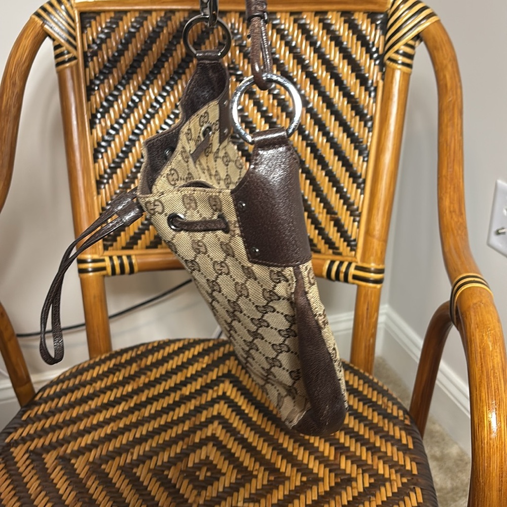 Gucci GG Monogram Canvas Hobo Bag 115006 - Picture 4 of 9